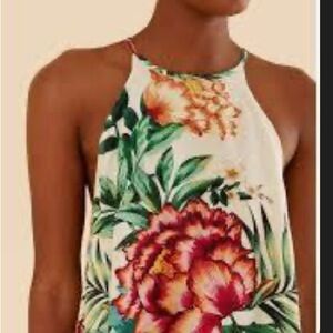FARM RIO Regatta Flor De Corp
Halter Neck Top Size S
